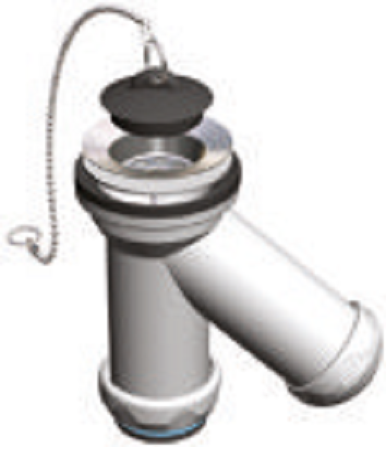 I-01 SIFON RECTO SUELO VALVULA 40-32