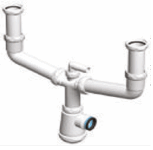 I-20 SIFON HORIZONTAL RACORD 40-32-11/2