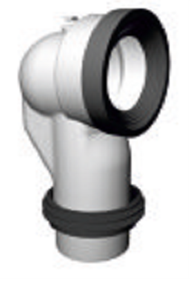 MANGUITO WC ACODADO 90º DE 110-90